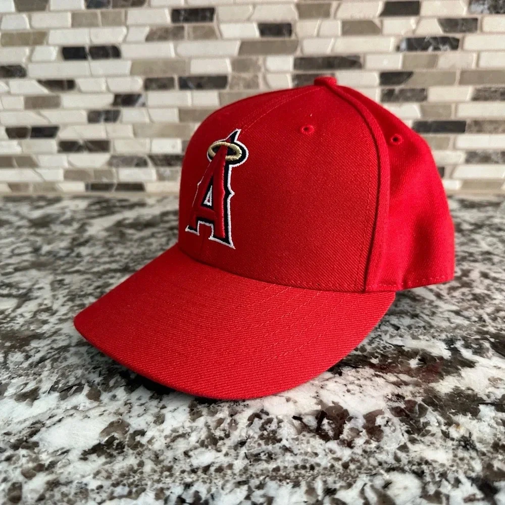 47 Los Angeles Anaheim Angels Red Baseball Cap One Size